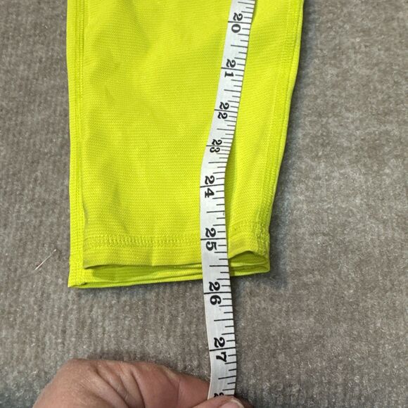 Yitty Neon Sm Women's Spotlight Shaping Ruched‎ Legging Shimmered Iconic Yellow - Picture 5 of 6